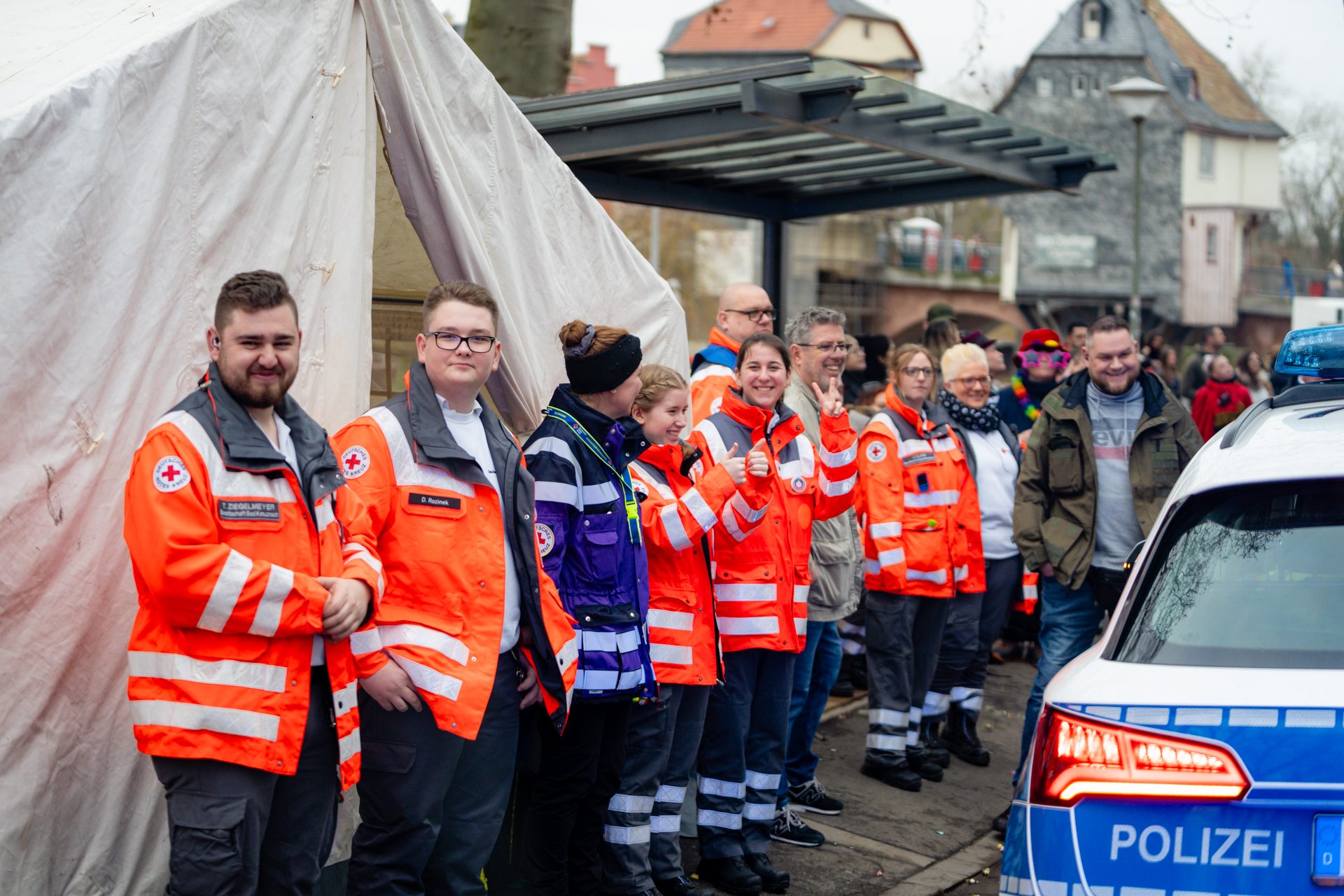 Kreuznacher Narrenfahrt: Rotes Kreuz versorgt 35 Patienten