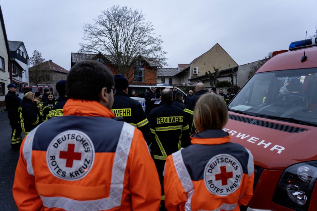 Einsatz in Biebelsheim: DRK Bad Kreuznach unterstützt nach Kampfmittelfund
