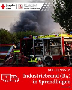 Industriebrand in Sprendlingen